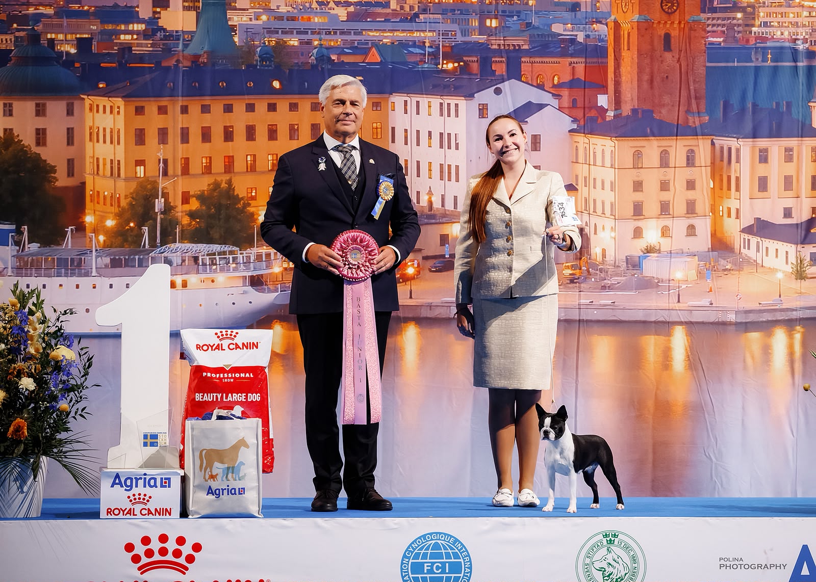 AT Team Divine Darla - European Dog Show 2026 Best of Breed